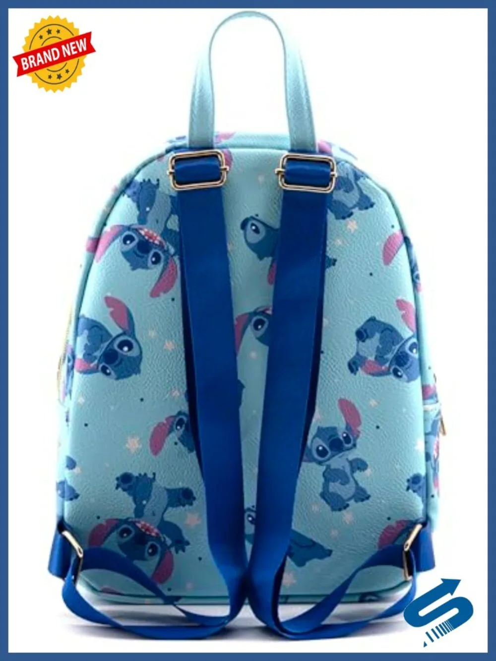 Disney Stitch Mini Backpack - PU Leather 10